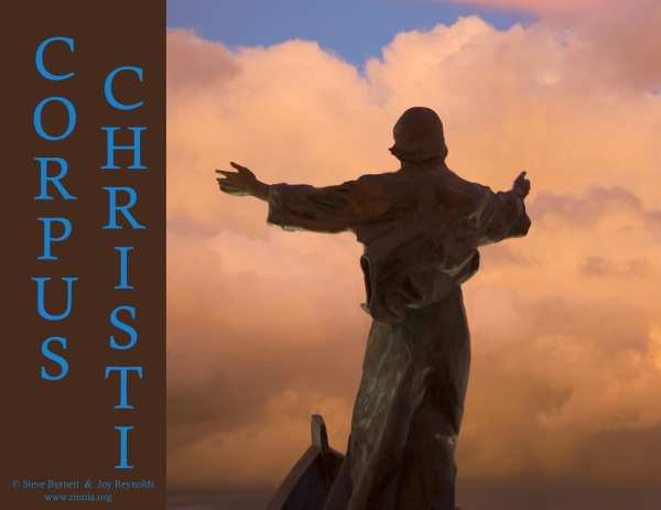Christ with arms outstretched