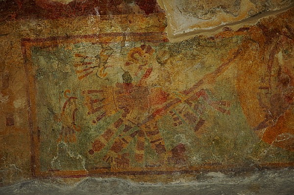 Mayan Mural at Mayapan